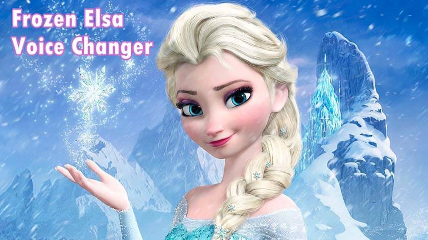 frozen elsa voice changer