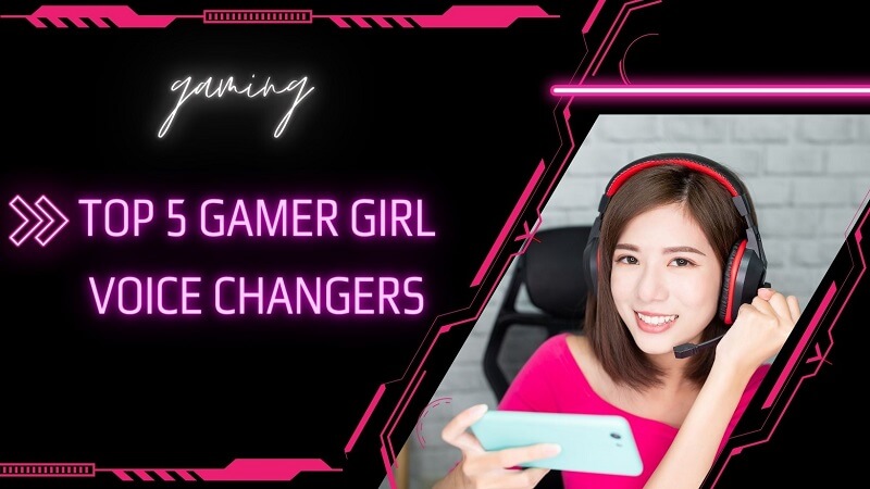 gamer girl voice changer poster