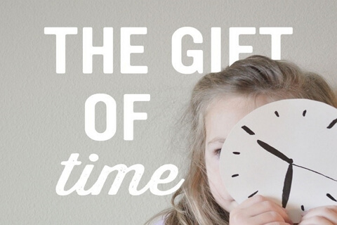 give the gift of time