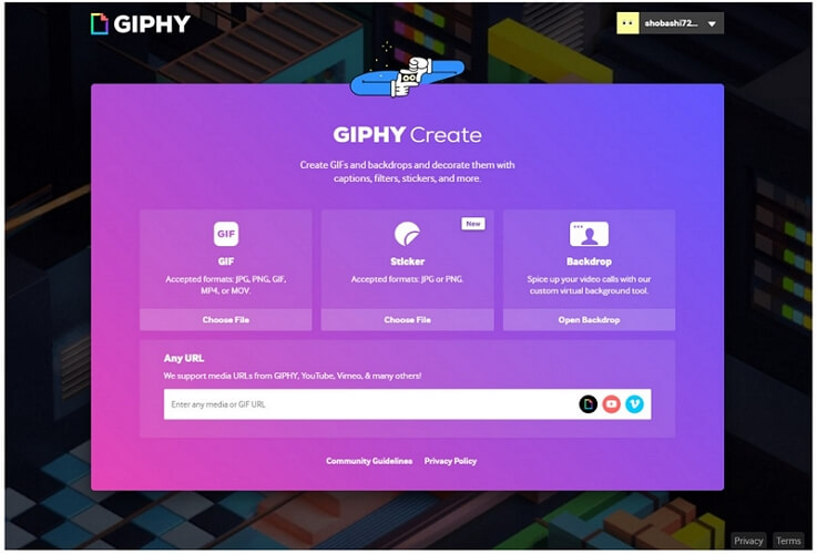 giphy create gif