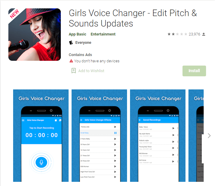 girls voice changer