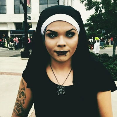 halloween makeup ideas spooky nun