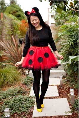 halloween minnie mouse costume