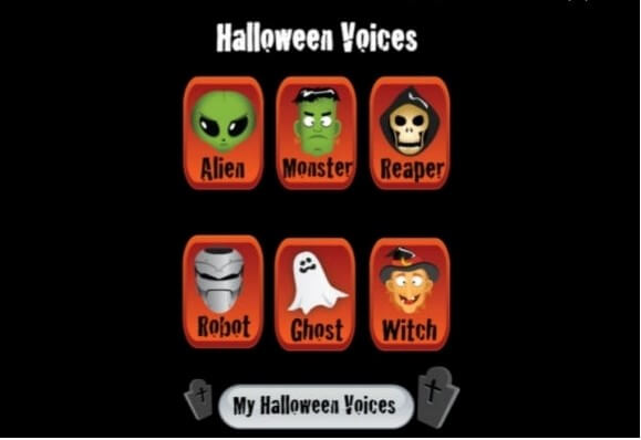 halloween voice transformer