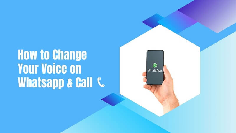 how to change your voice on whatsapp poster