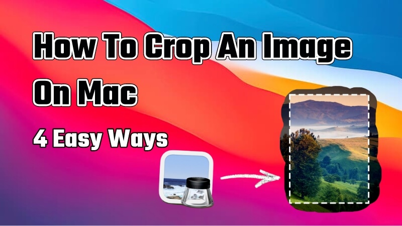 how to crop an image on mac