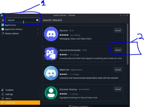 how to get discord on steam deck step4