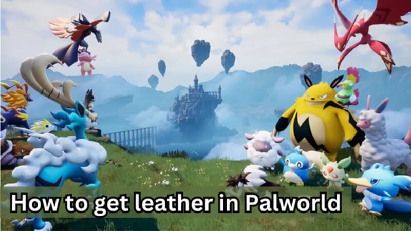 how to get leather in palworld
