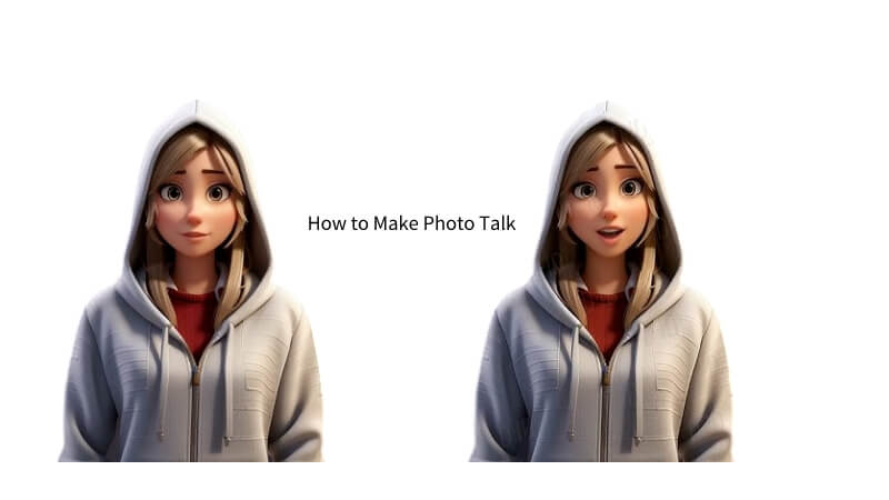 how to make photo talk