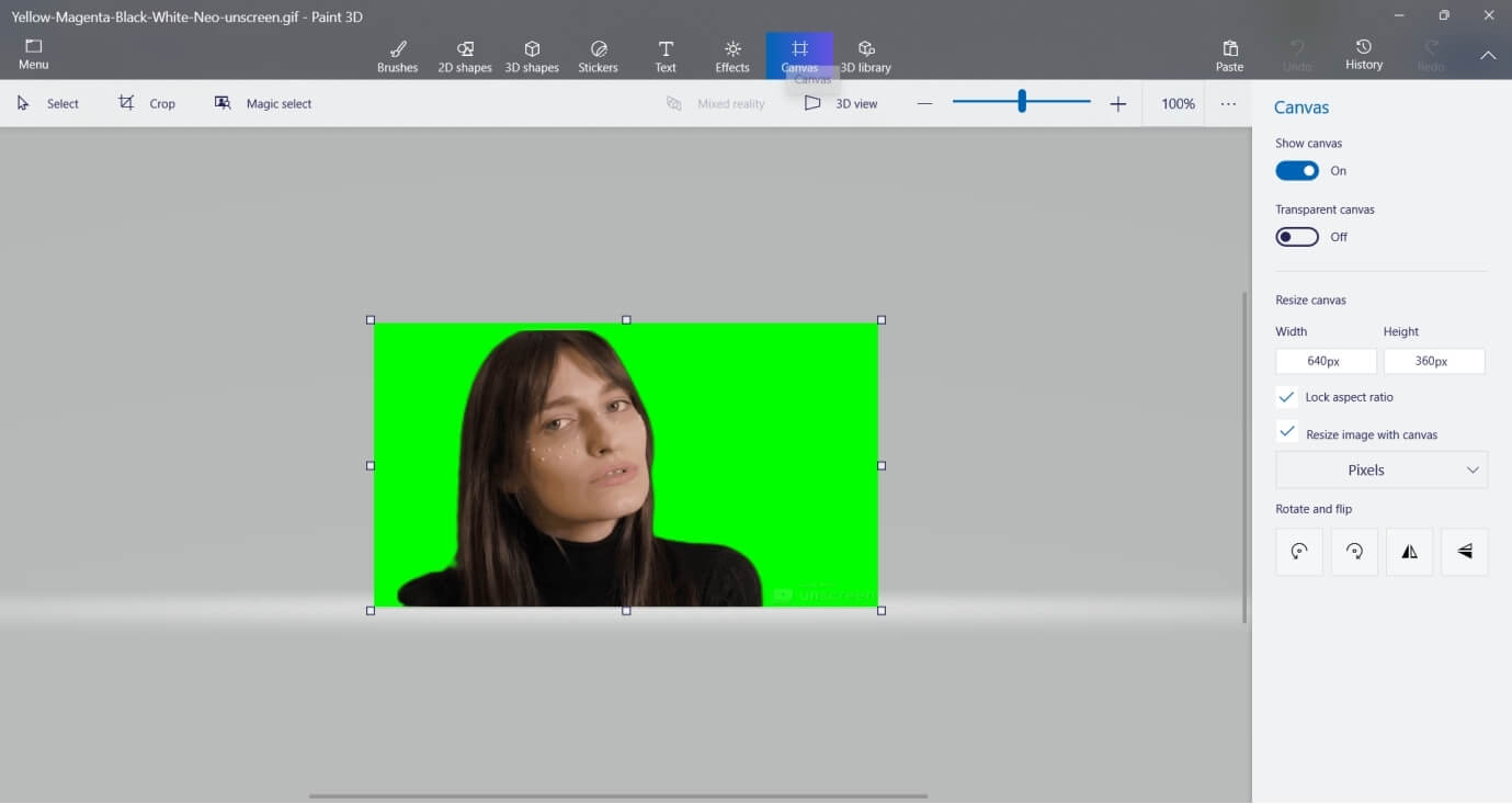 How to Make Transparent Background in Paint and Paint 3D