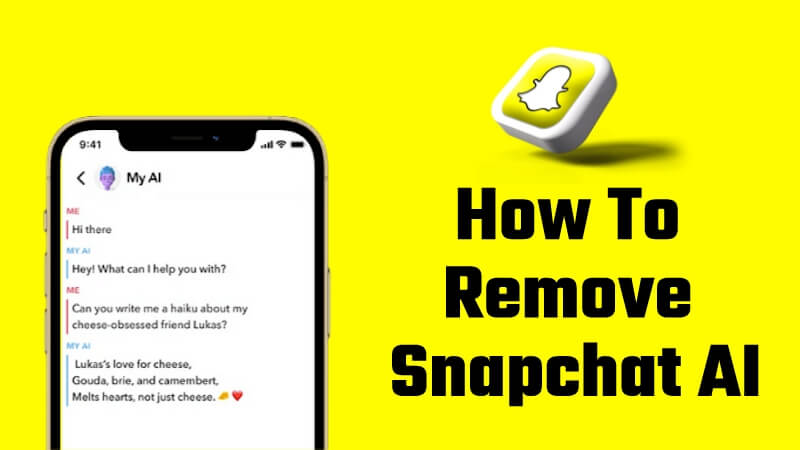 how to remove snapchat ai