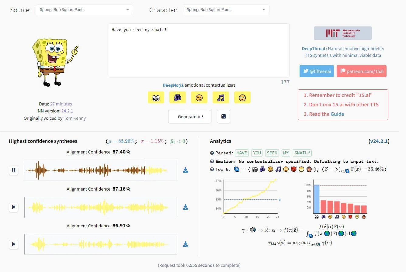 15.ai mickey mouse text to speech voice generator