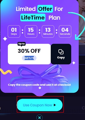 how to use coupon step4