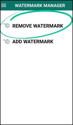 how to use remove and add watermark app