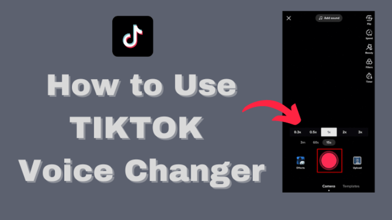 how to use tiktok voice changer