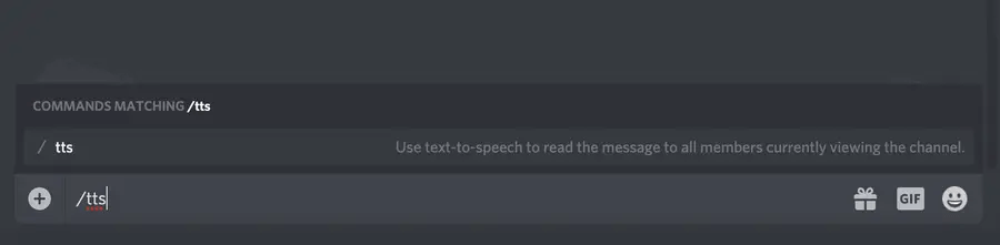how to use tts on discord step4