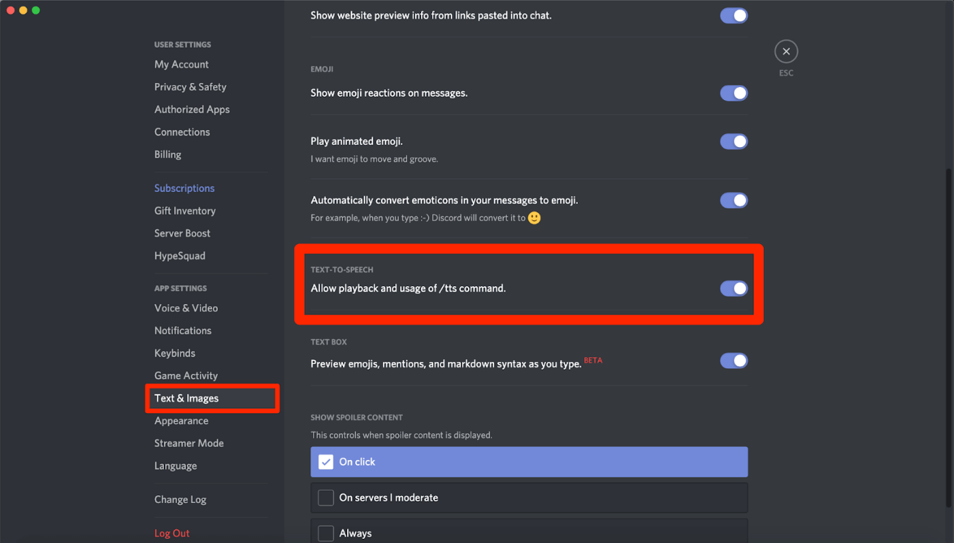 text to speech vc bot discord