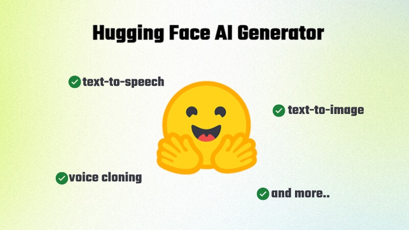 hugging face ai generator poster