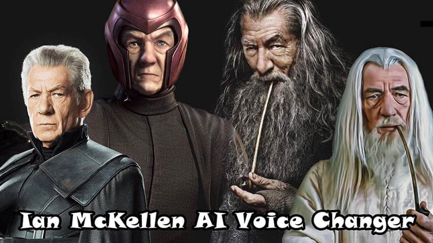 ian mckellen ai voice changer