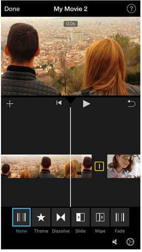 imovie delete transitions