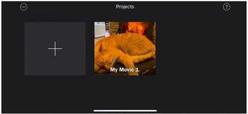 imovie mac new project