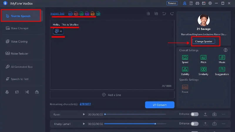 imyfone voxbox cantonese tts