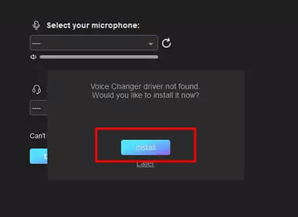 install voice changer