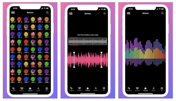 Instant Buttons Soundboard Pro for iPhone - Free App Download