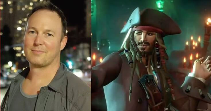 who voices jack sparrow in sea of thieves