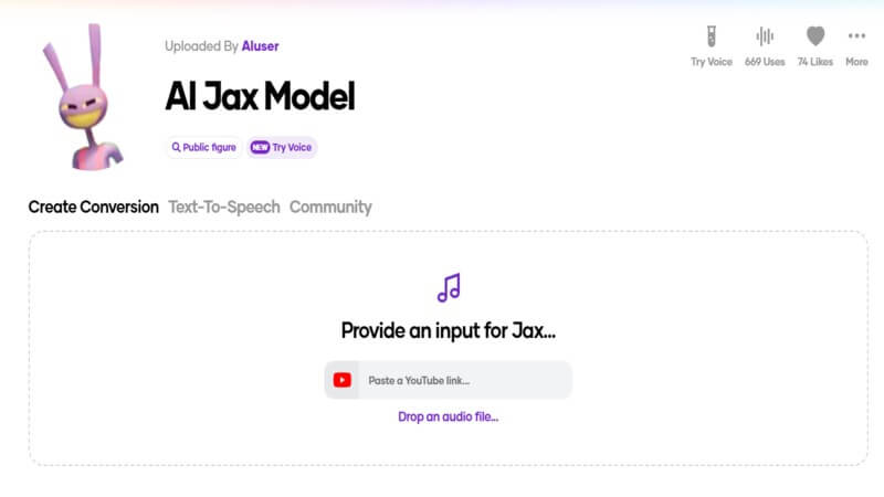 ai jax voice model