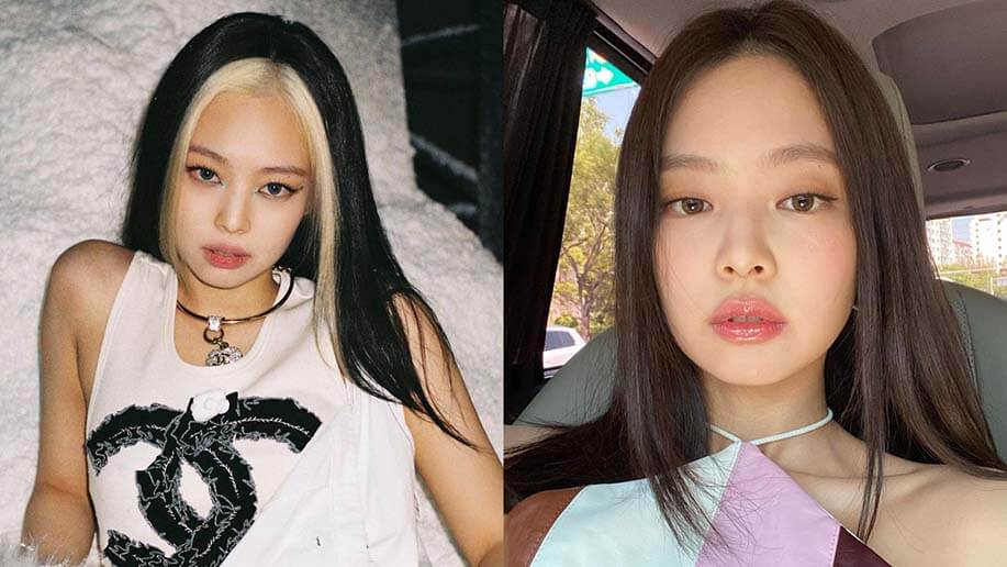 jennie kim hair colors