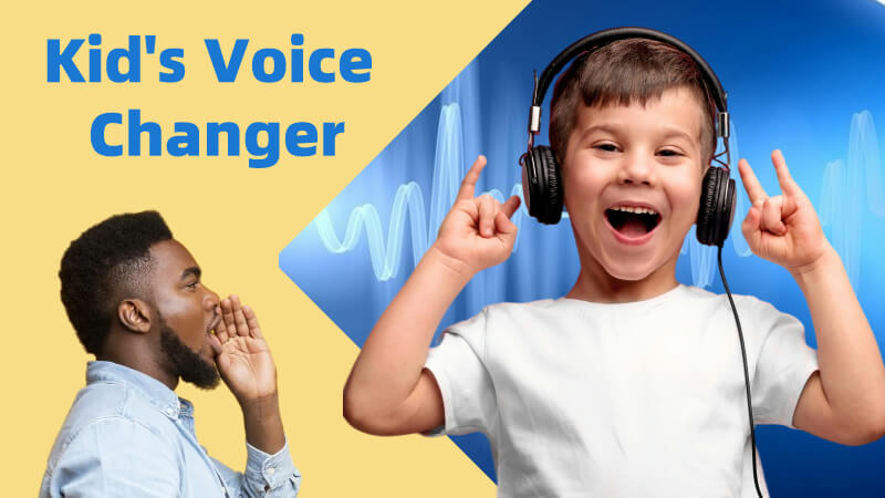 kids voice changer poster