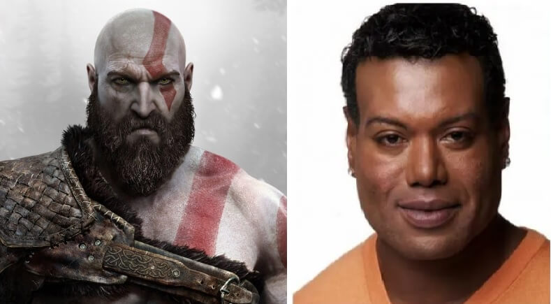 For context: Christopher Judge, voice actor of Kratos in God of