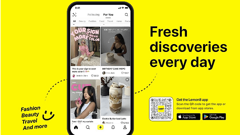 lemon8 app like tiktok for adults