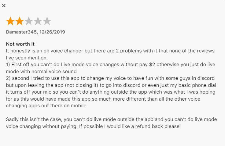 live voice changer review 2