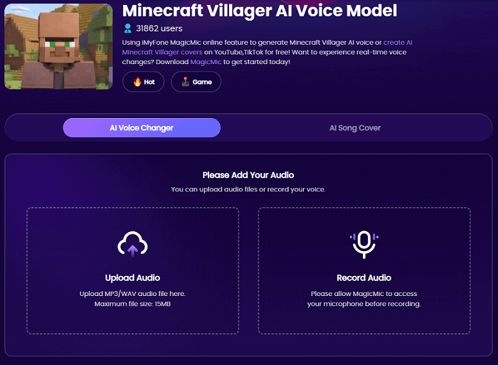 magicmic ai voice models