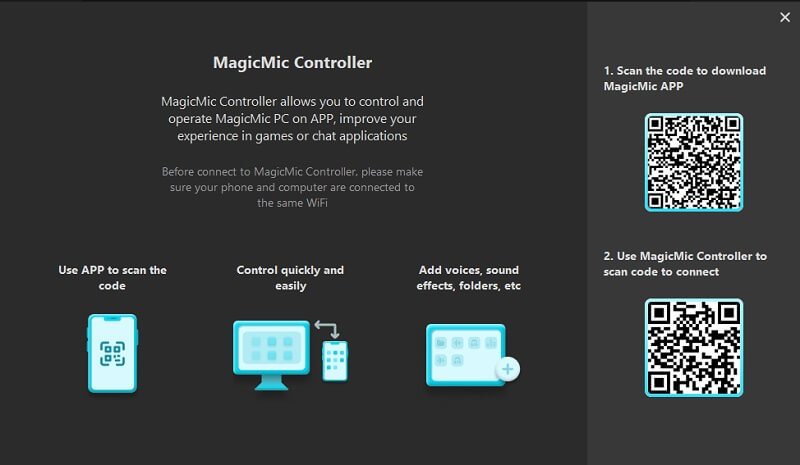 magicmic voice control android