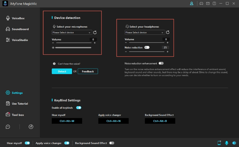 magicmic voice generator setting 1