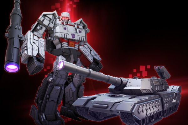 TRANSFORMERS HUGO WEAVING voices Megatron, leader of the