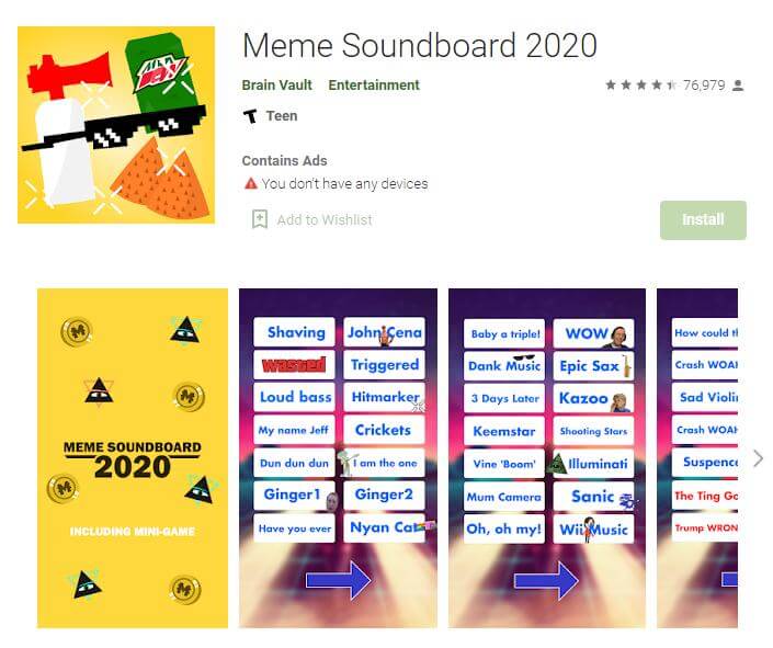 meme soundboard app