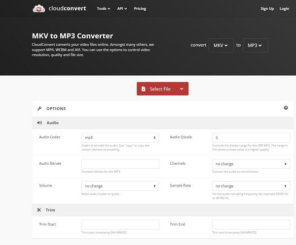 mkv-to-mp3-with-cloudconverter
