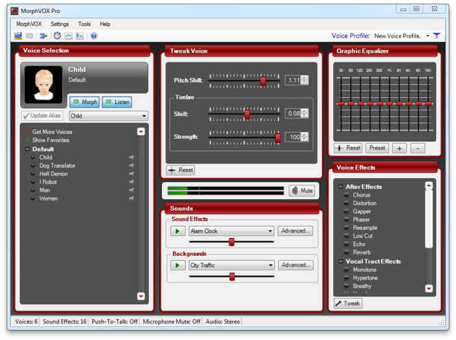 combine voice changer voxal