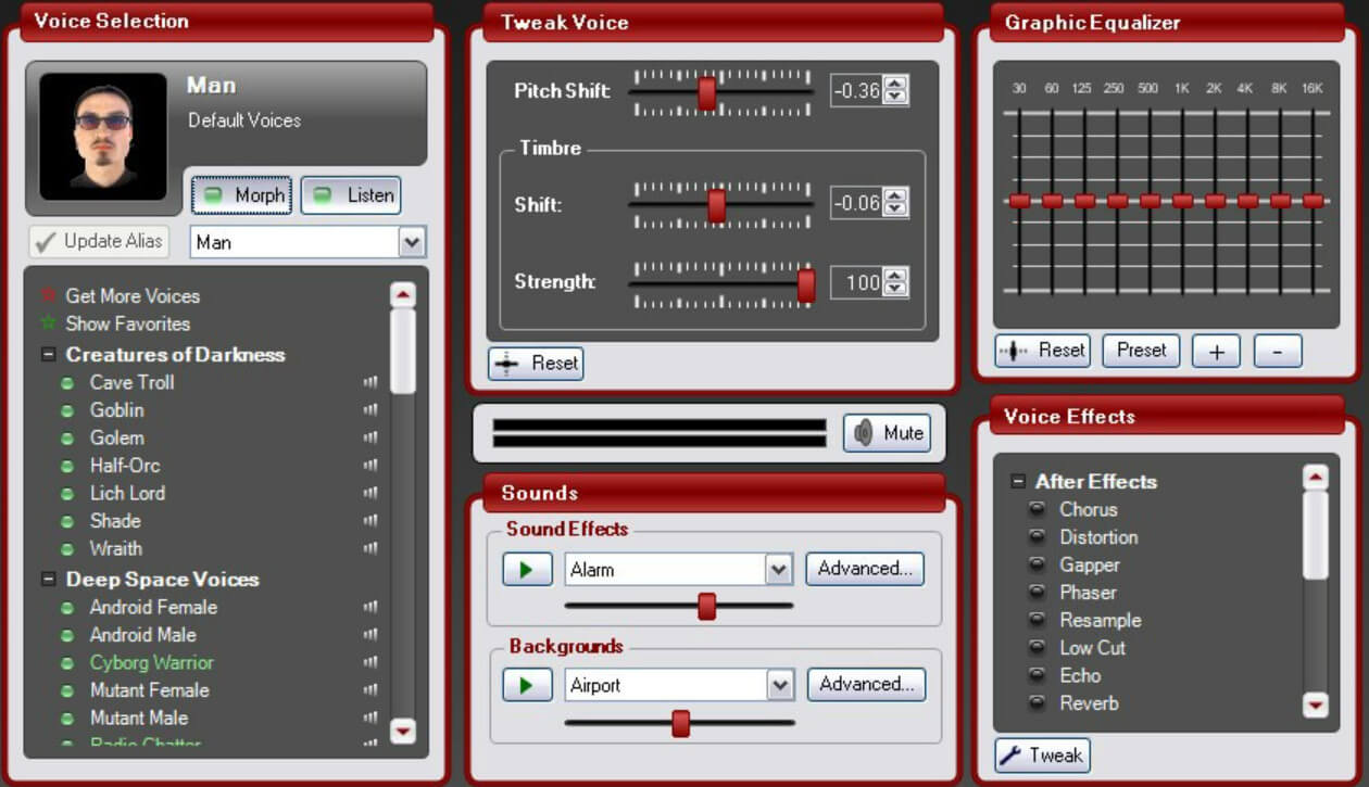 morphvox dashboard