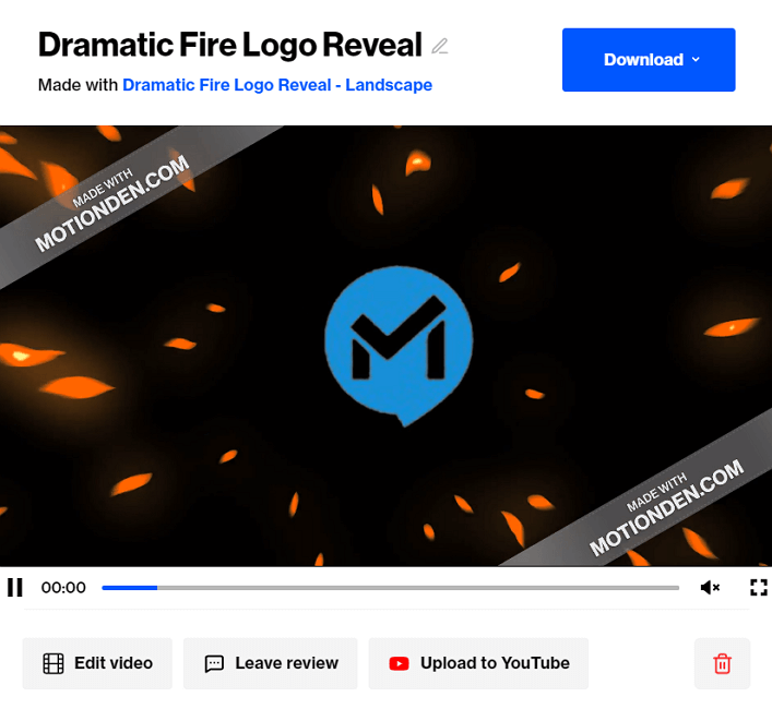 Fire Logo Reveal for Gaming Intros and Gaming Channels (Intro Maker) 