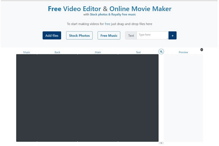 movie maker online add music to video