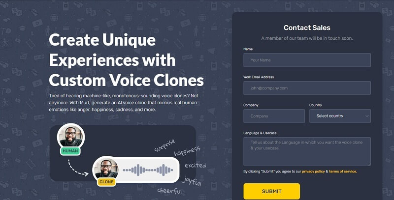 murf.ai voice cloning online