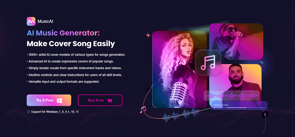 Home  Voiceflip - AI covers of any song with your favorite voices!