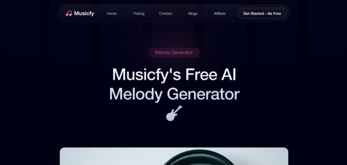 musicfy website