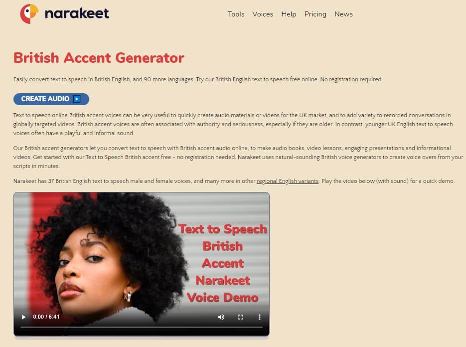 british accent text converter