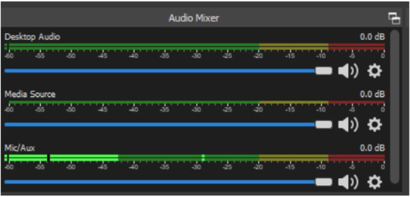 obs mixer section